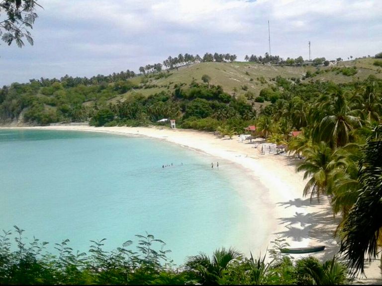 Plage en Haïti